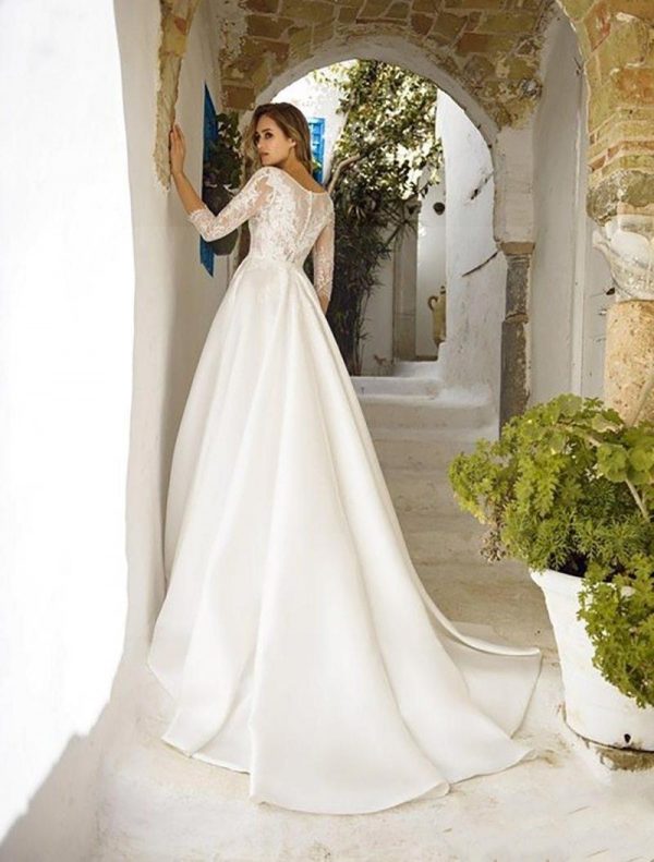 Robe de mariée simple et bohème La Champetre