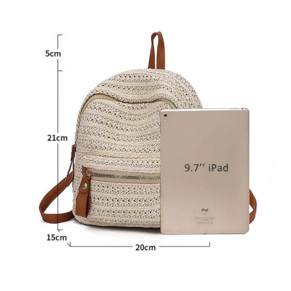 Sac à Dos Bohème <br/>Beige – Image 2